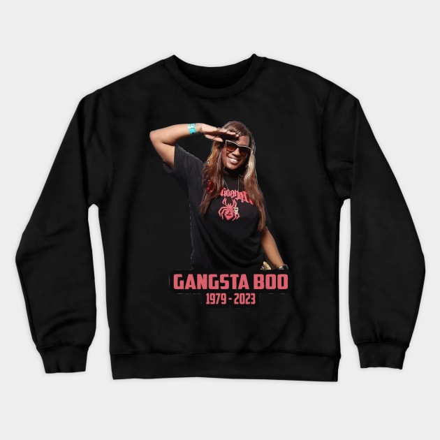 gangsta boo rip Crewneck Sweatshirt by siaskinet043